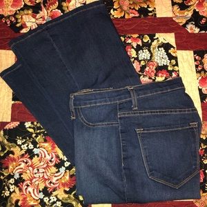 Bellbottom flare jeans